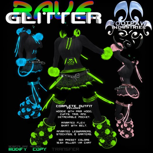 Second Life Marketplace - [FPI] Rave Glitter